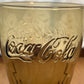 Vintage Brown Coca Cola Collectible Glass