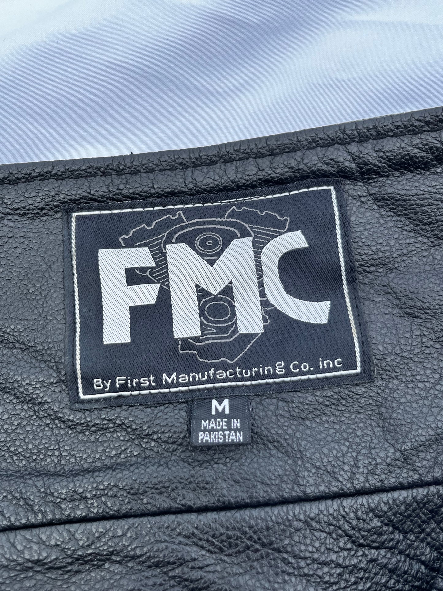 Black Motorcycle FMC Chaps