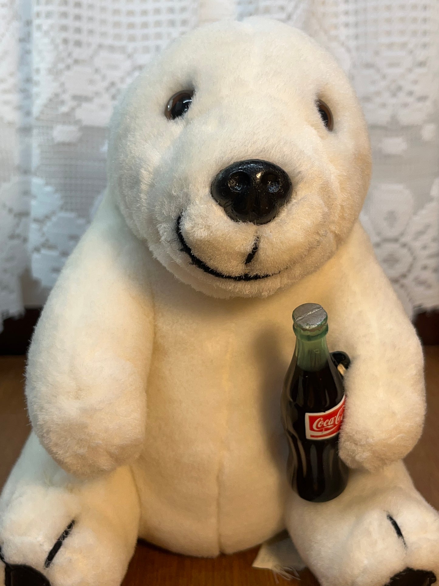 Vintage Coca Cola Polar Bear Plush