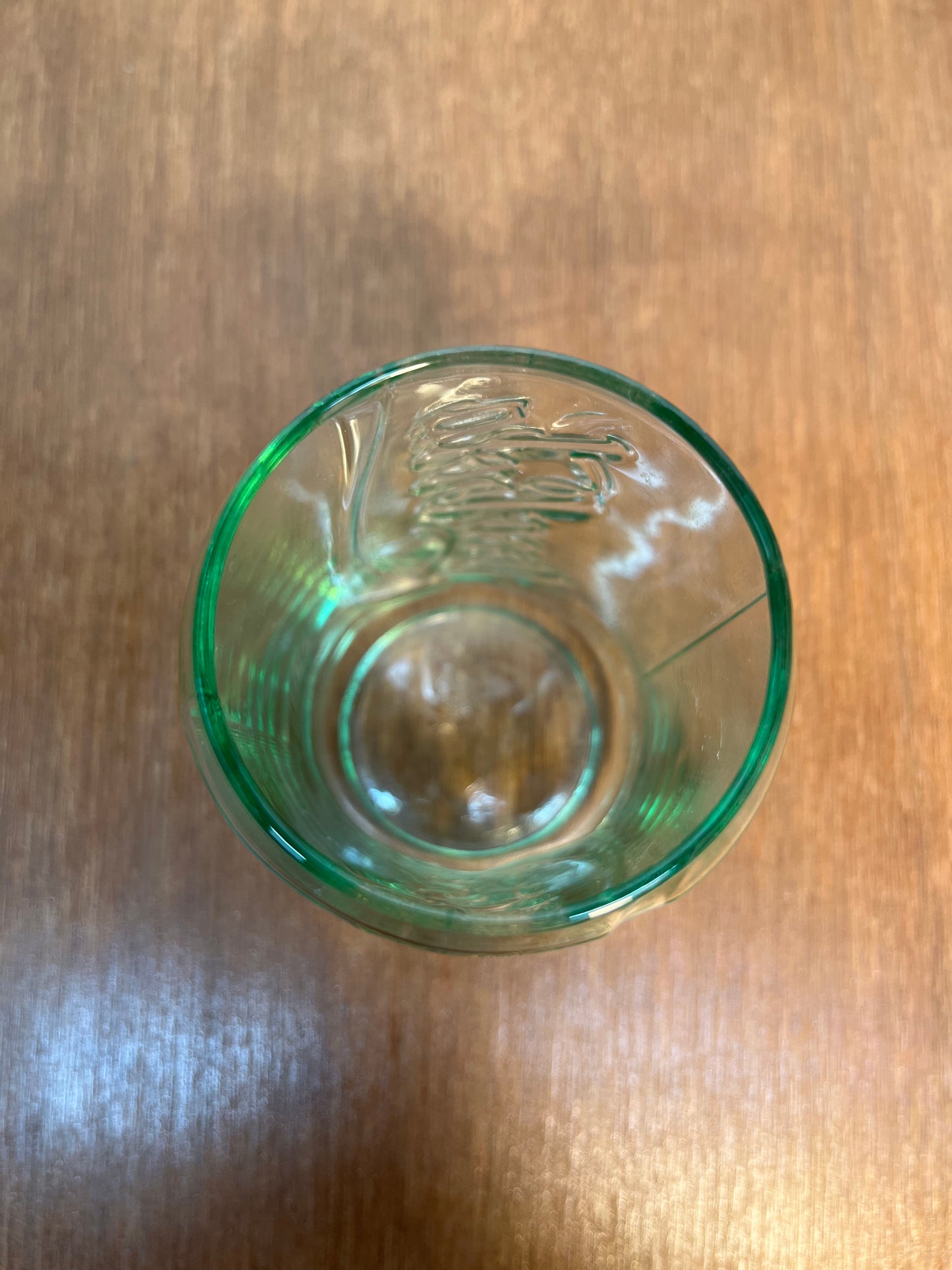 Vintage Retro Green Can Coca Cola Glass