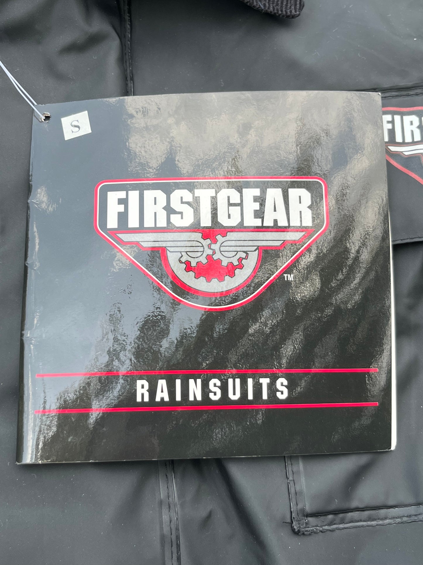 Black First Gear Rain Jacket