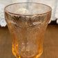 Vintage Pink Indiana Glass Water Goblet