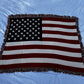 American Flag Throw Blanket