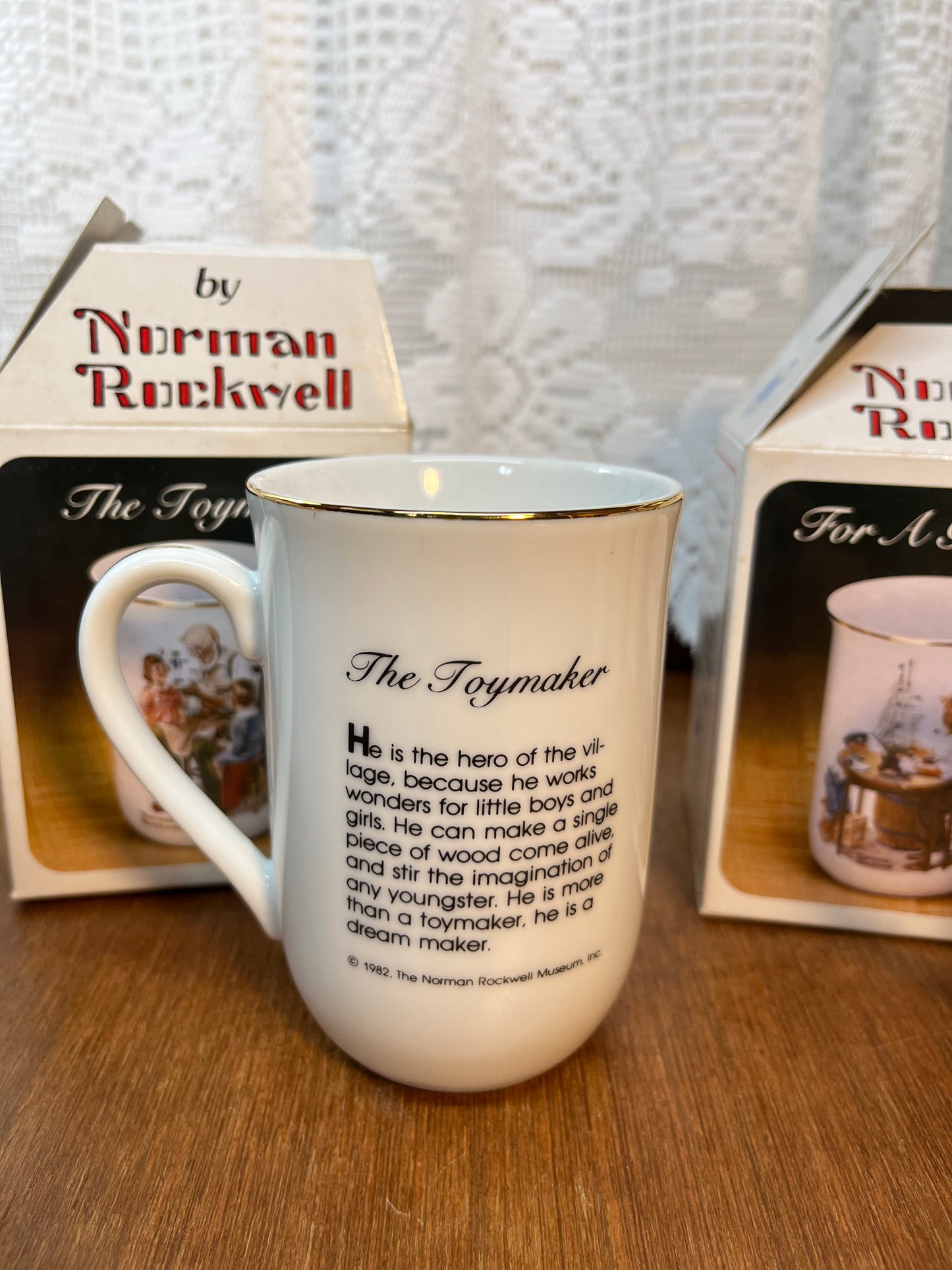 Collectible The Norman Rockwell Mugs