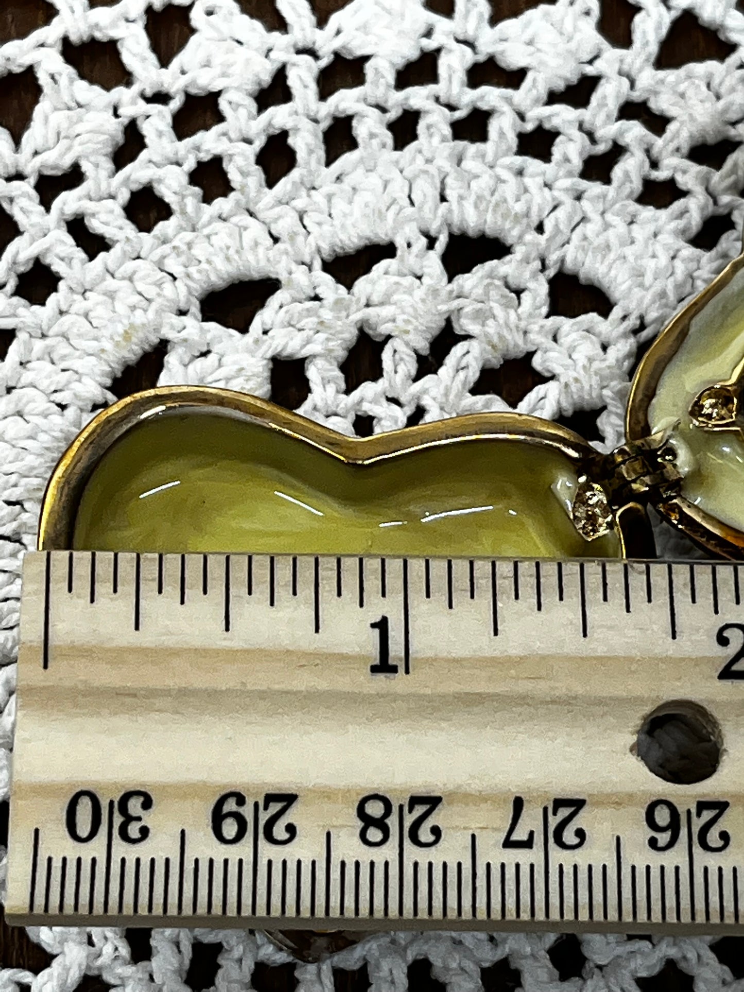 Small Floral Trinket heart with photo window