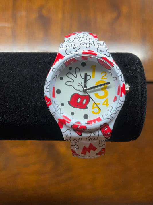 Analog Disney Mickey Mouse Bangle Gloves Watch