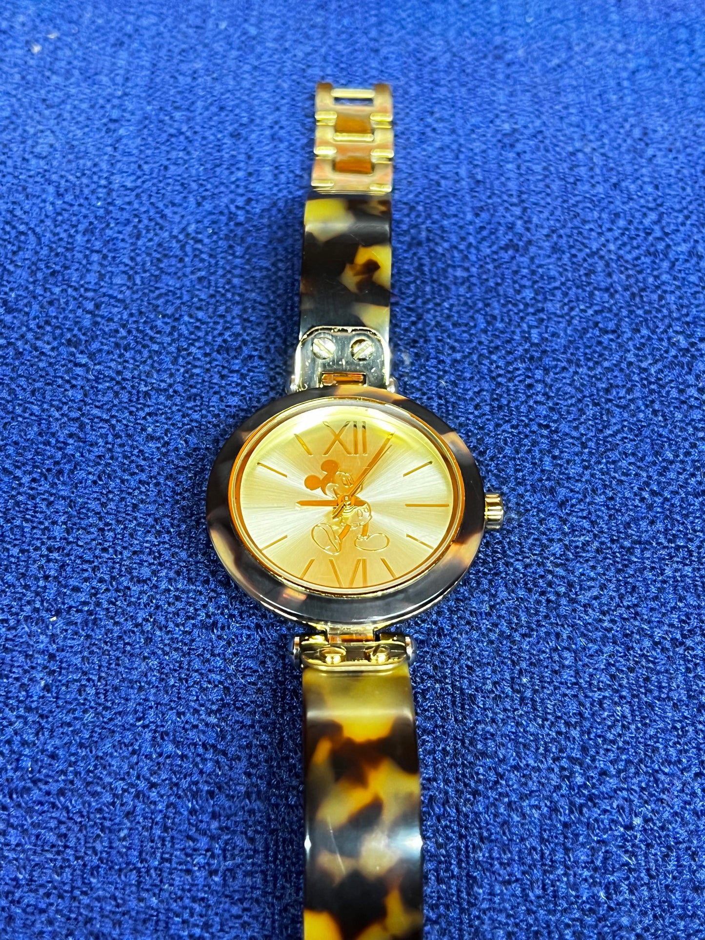 Mickey Mouse  Disney Tortoise Shell Women's Watch