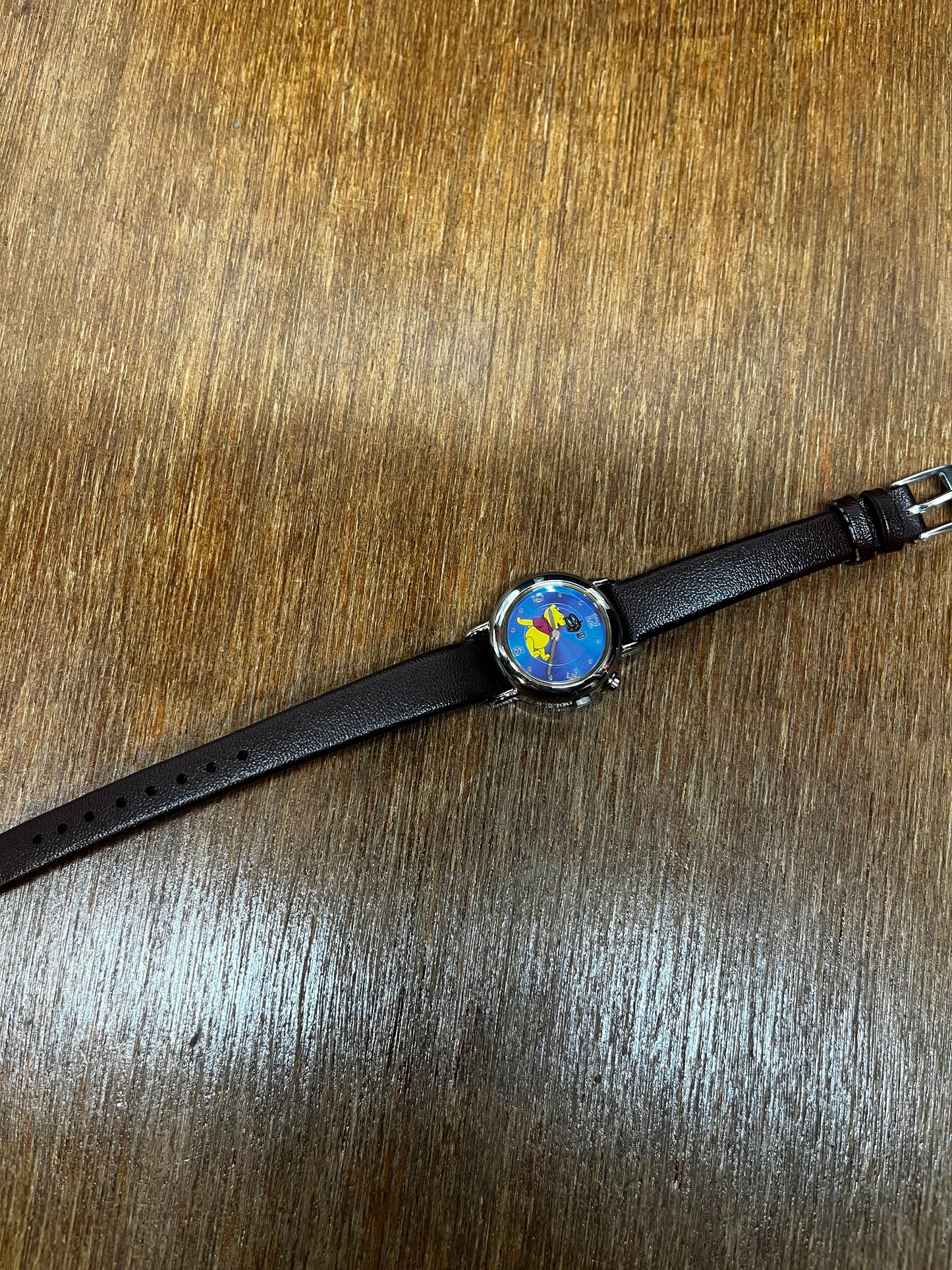 Vintage Disney Winnie the Pooh Butterfly Musical Watch