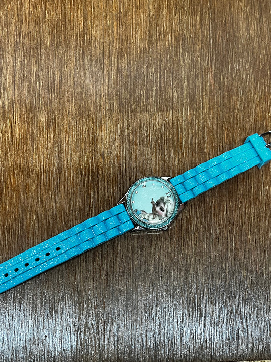 Frozen Disney Elsa Turquoise Accutime Watch