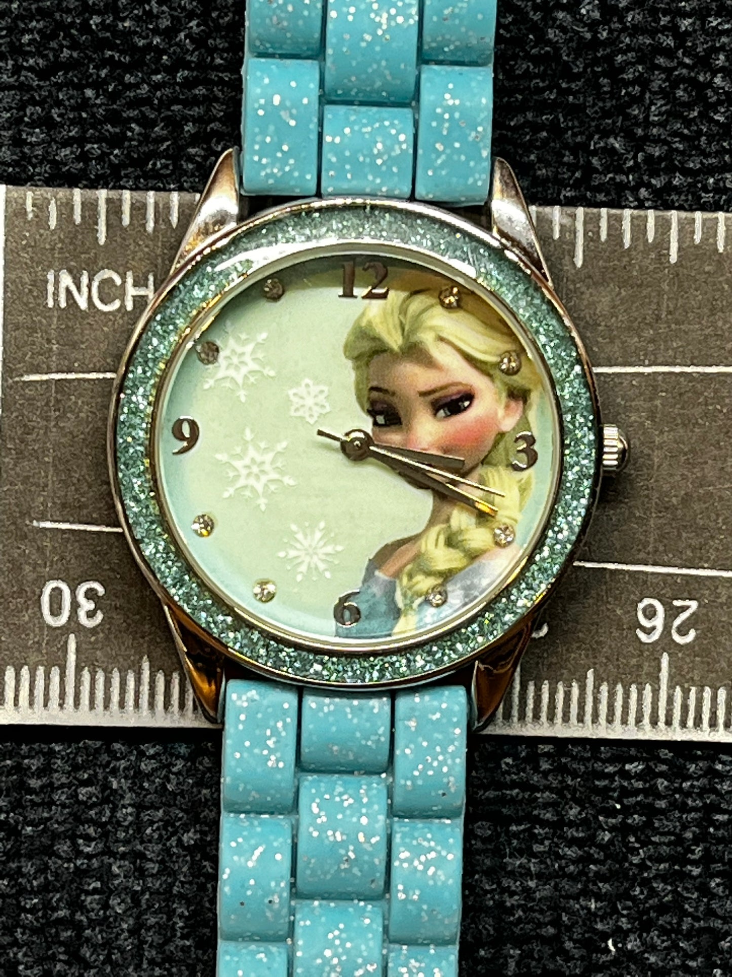 Frozen Disney Elsa Turquoise Accutime Watch