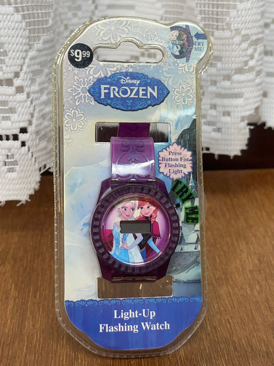 Frozen Disney Rotating Lights Flashing Watch