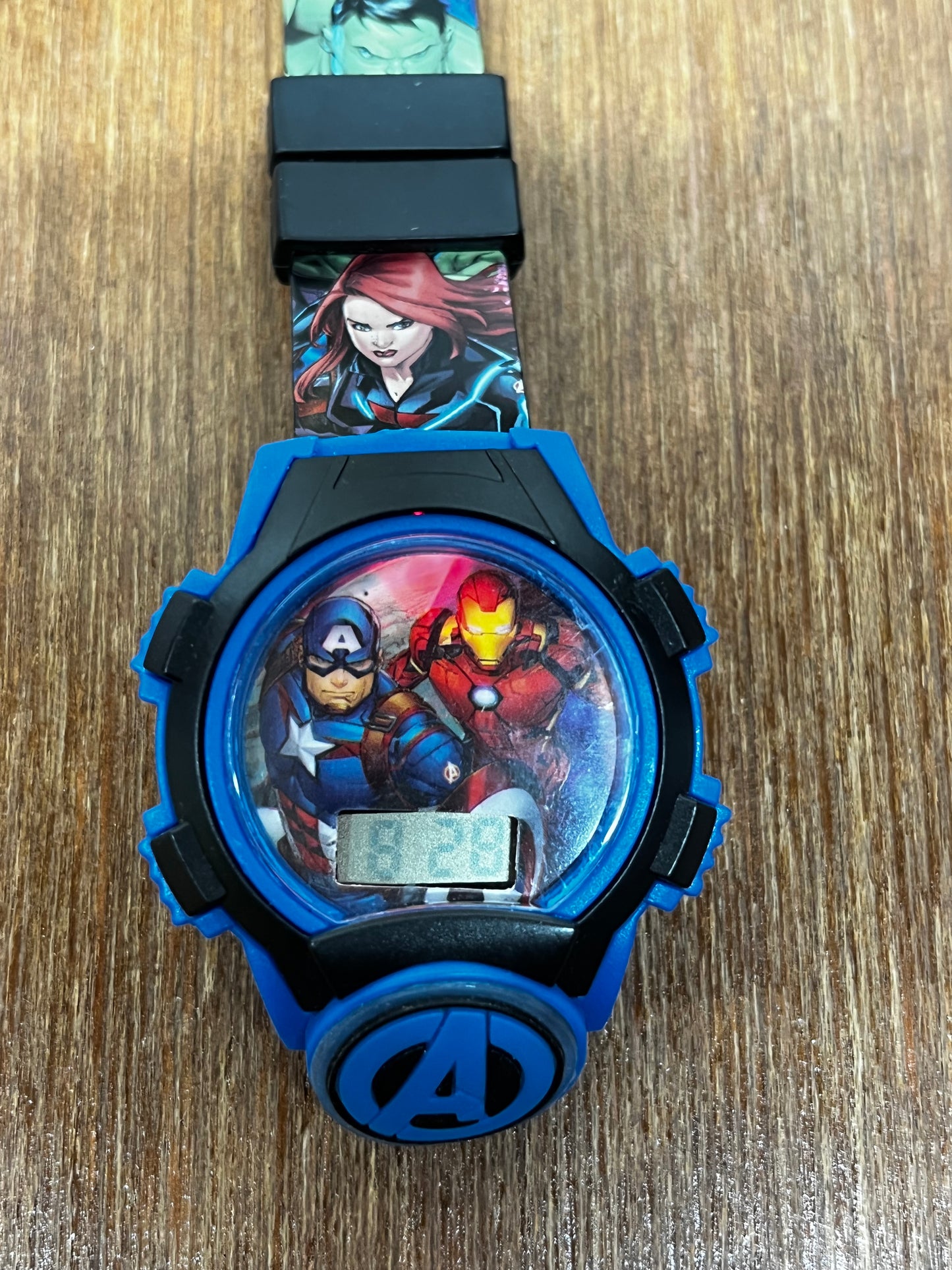 Avengers Marvel Digital Light Up Watch