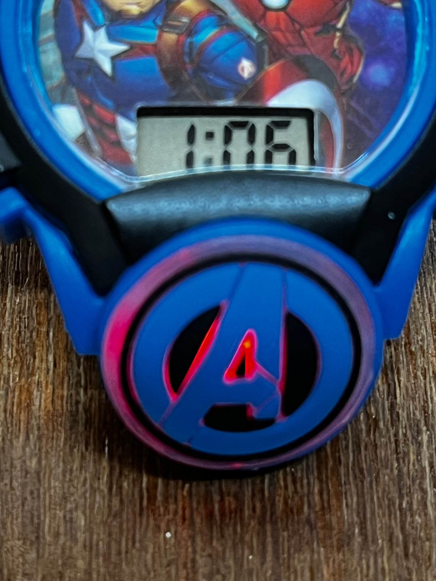 Avengers Marvel Digital Light Up Watch