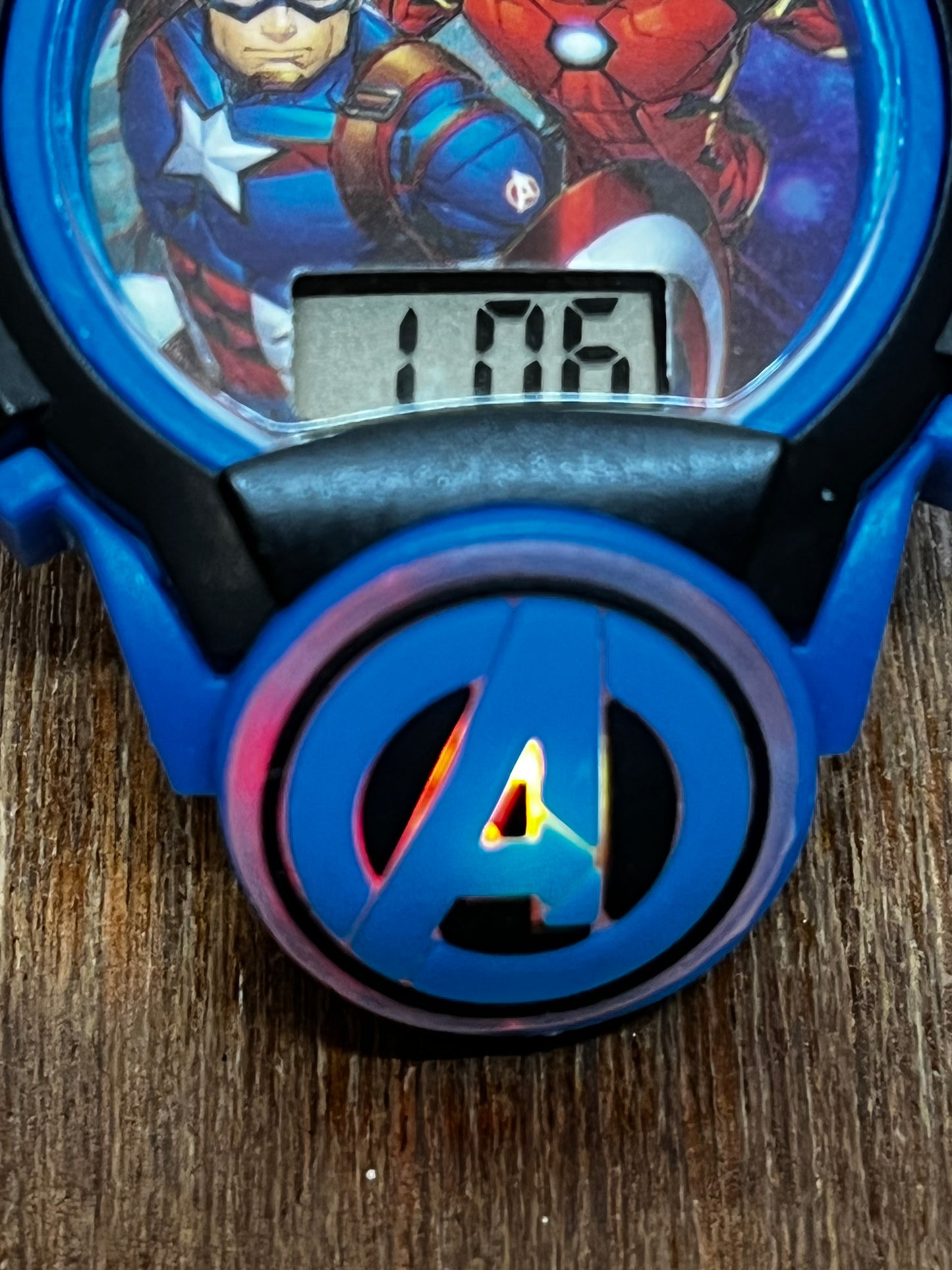 Avengers Marvel Digital Light Up Watch