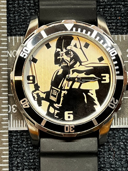 Darth Vader Star Wars Black & Silver Watch