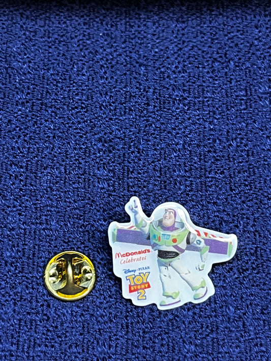 Vintage McDonalds Disney Pixar Toy Story 2 Buzz LightYear Pin