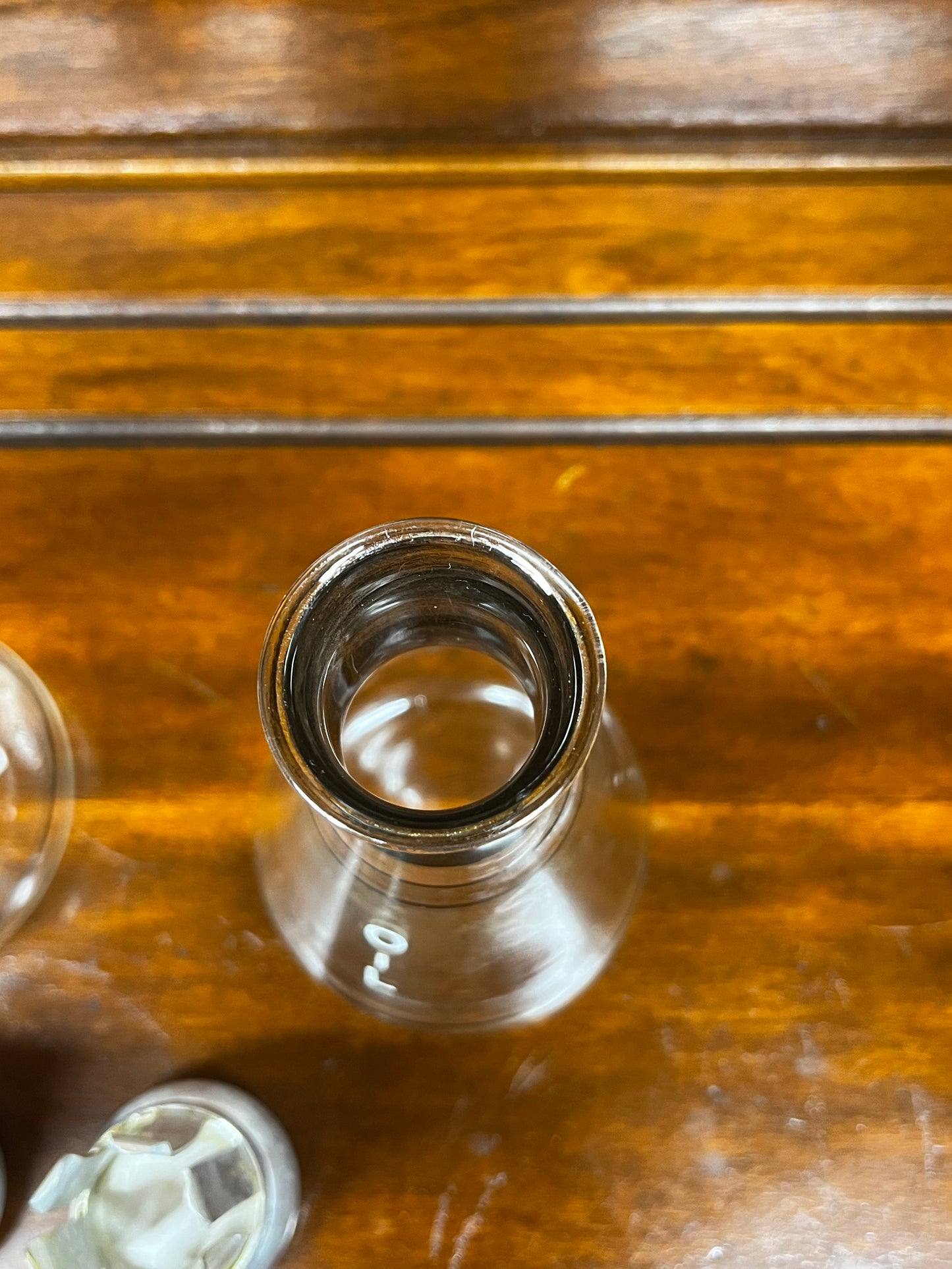 Vintage Oil and Vinegar Glass Bottles