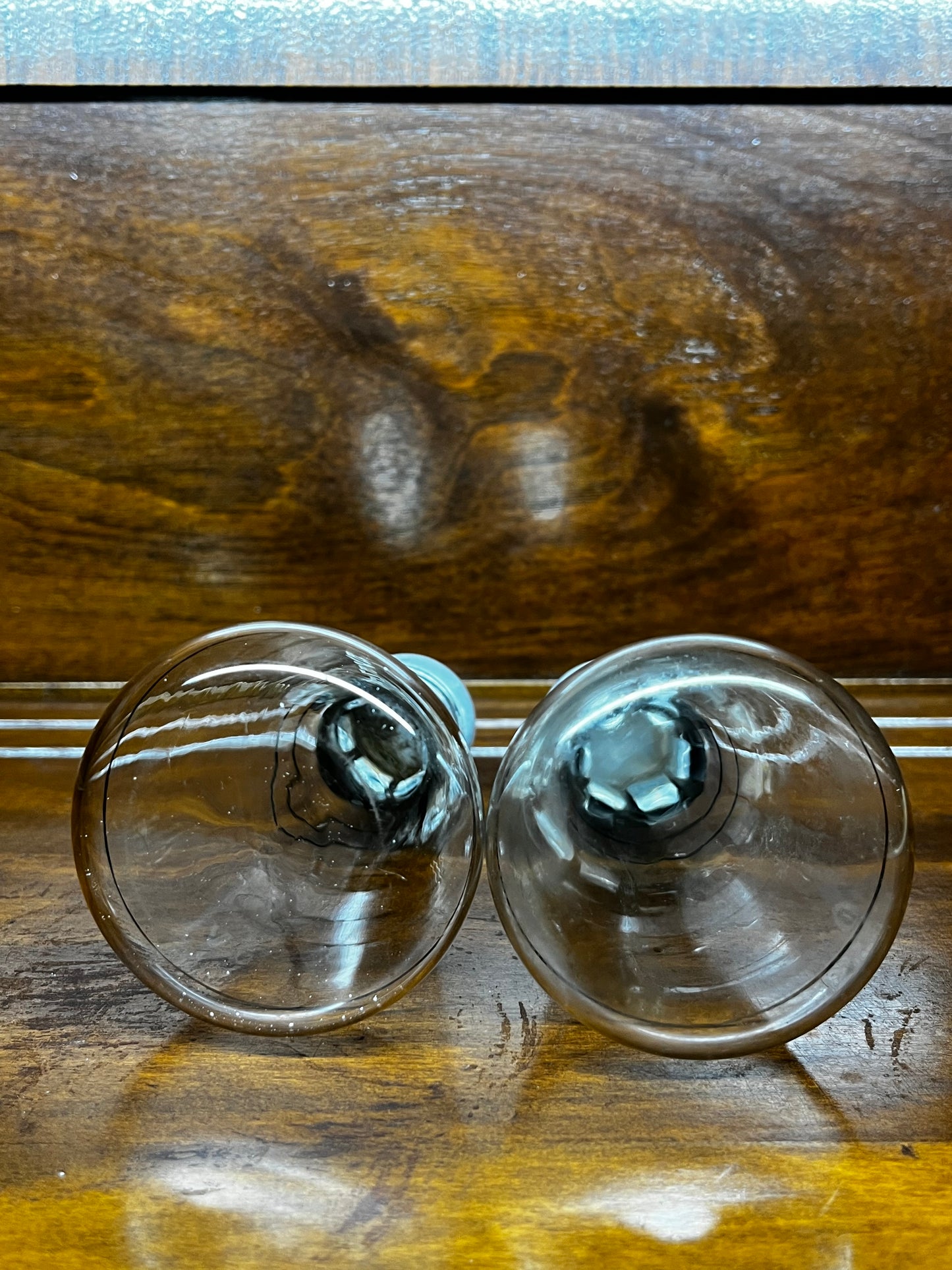 Vintage Oil and Vinegar Glass Bottles