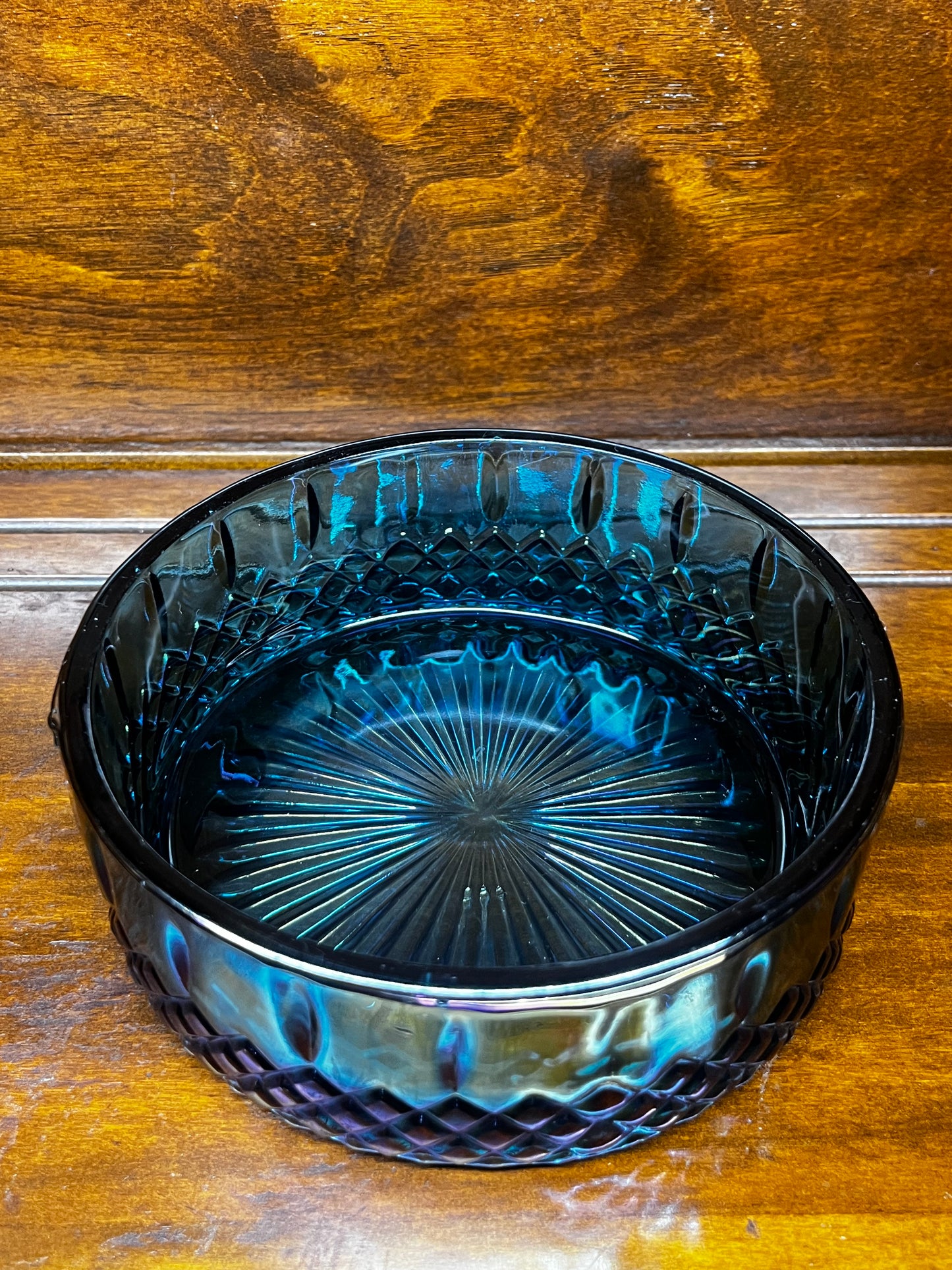 Vintage Carnival Glass Candy Bowl