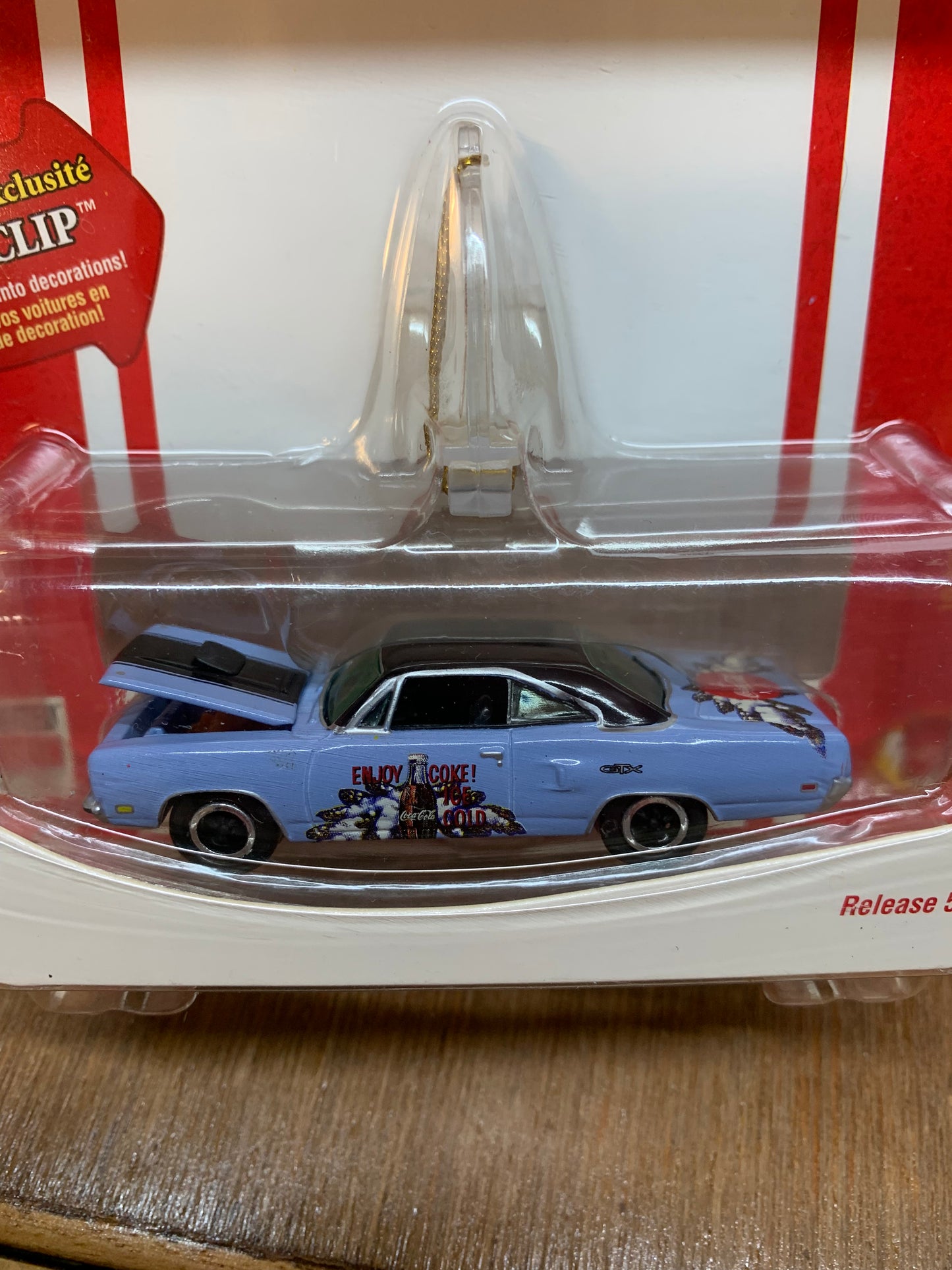 Johnny Lighting  2007 1970 Plymouth GTX Coca Cola Car/Ornament