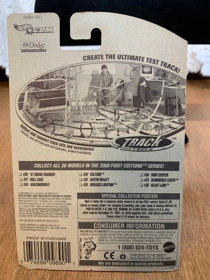 200 First Edition Hot Wheels 67 Dodge Charger No 28/36