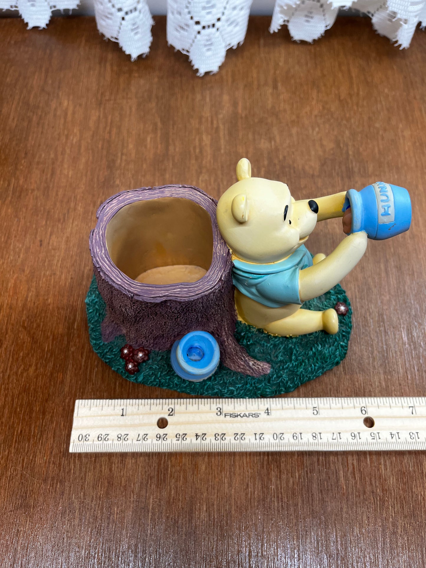 Winnie the Pooh Disney The pooh Honey Pot Tree Stump Pencil Holder