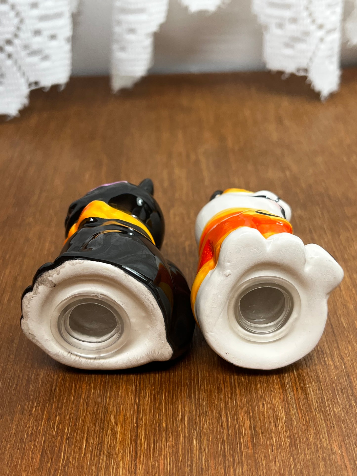 Halloween/Fall Season Set of Two Salt and Pepper Shakers