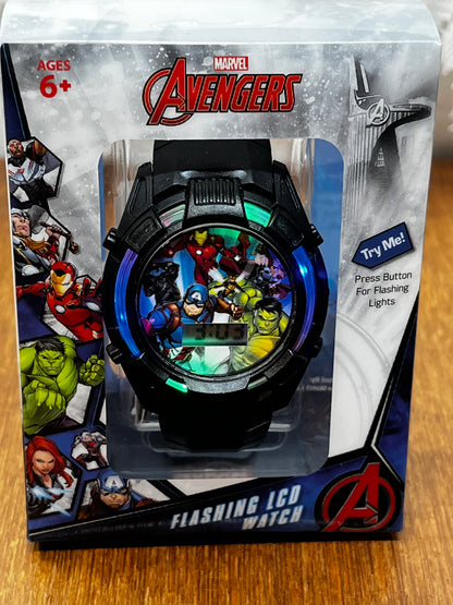 Marvel Avengers Digital light up Multicolor Watch