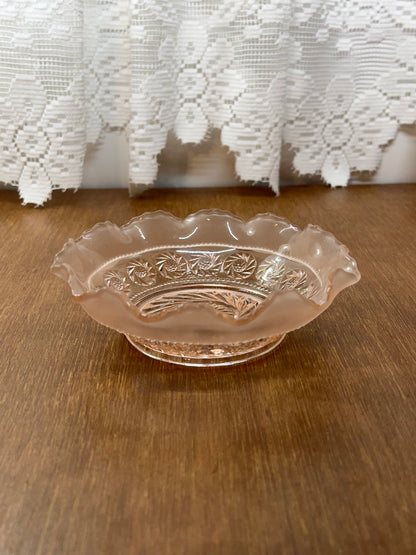 Vintage Light Pink Spin Wheel Candy Dish