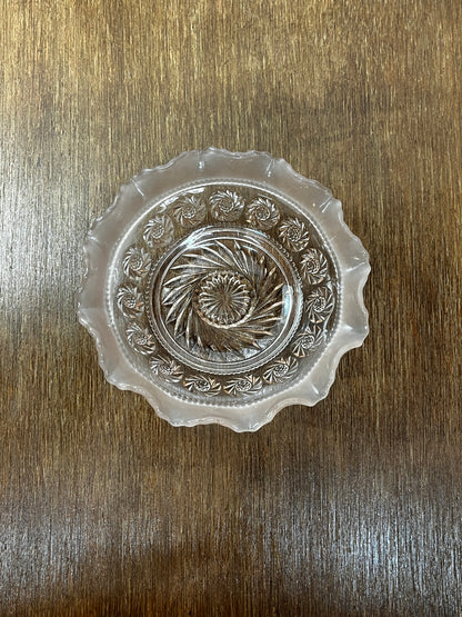 Vintage Light Pink Spin Wheel Candy Dish
