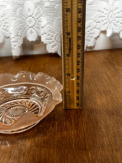 Vintage Light Pink Spin Wheel Candy Dish