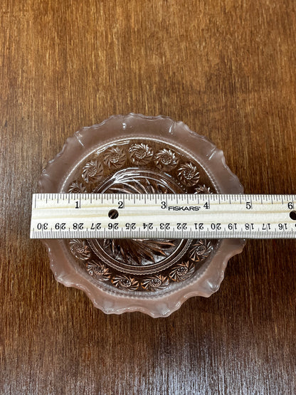 Vintage Light Pink Spin Wheel Candy Dish