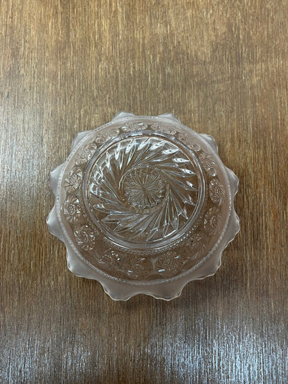 Vintage Light Pink Spin Wheel Candy Dish