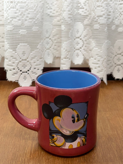 Mickey Mouse Disney Coffee Mug Maroon