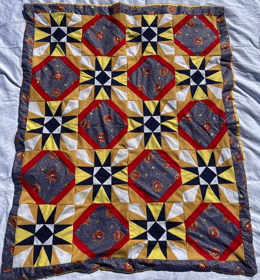 Beautiful Patterned Handmade Quilt