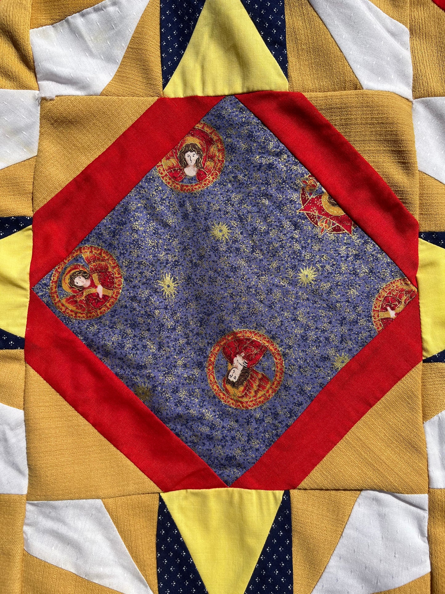 Beautiful Patterned Handmade Quilt