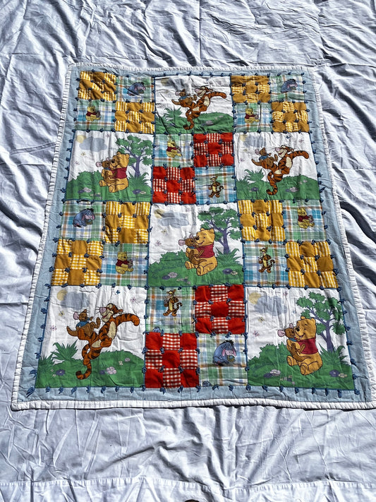 Winnie the Pooh Handmade Quilt