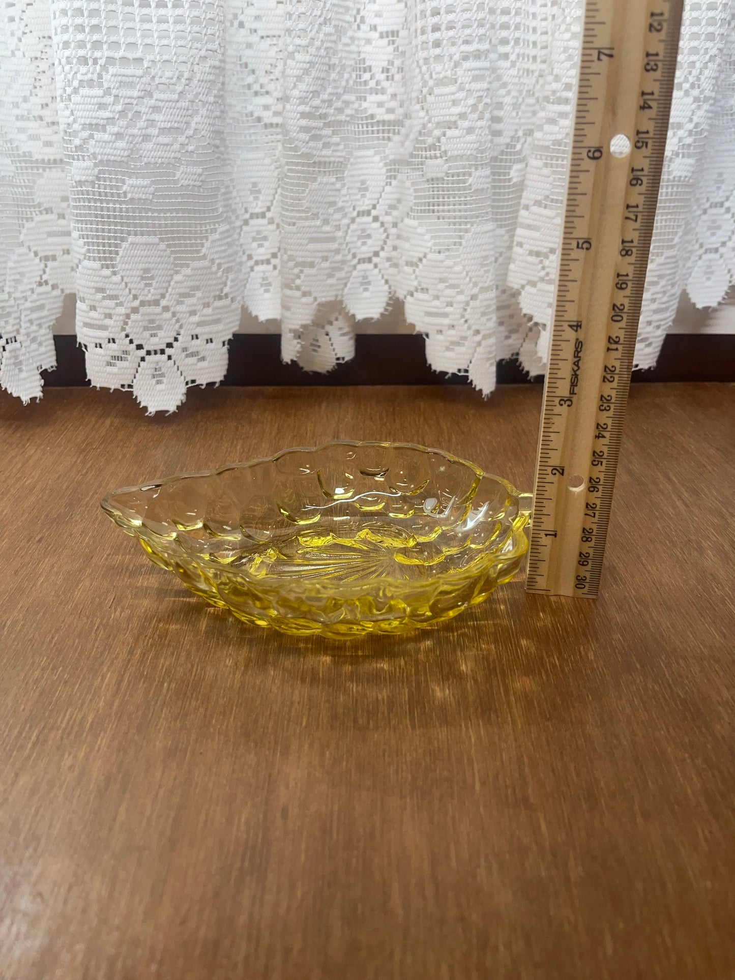 Vintage Yellow Grape Trinket& Candy & Nut Dish