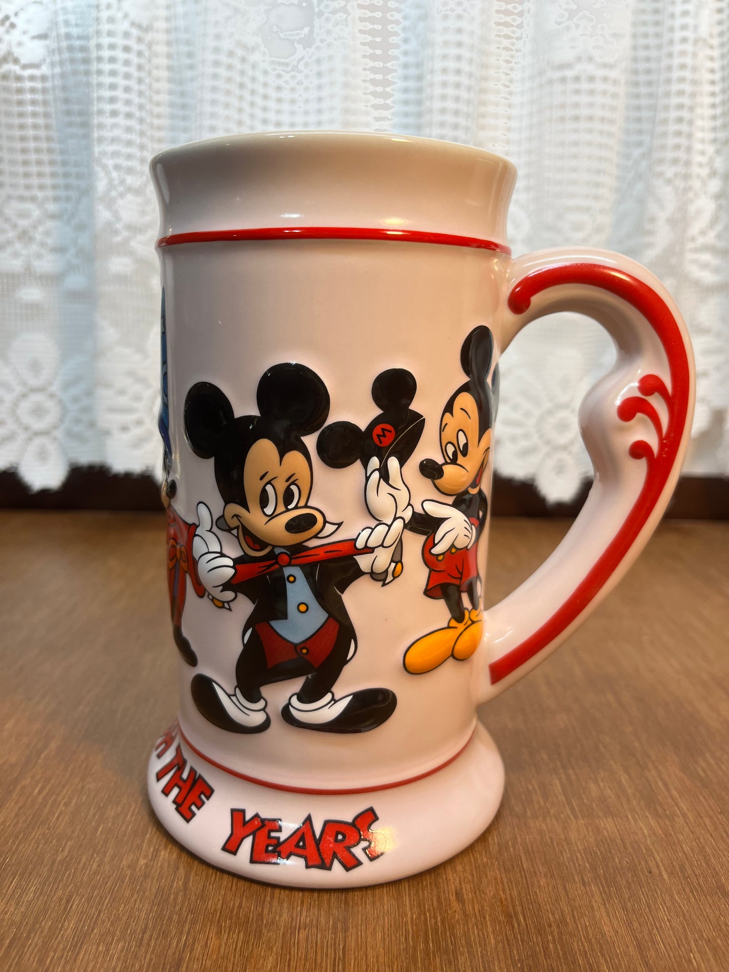 Vintage Mug Mickey Through The Years Disney