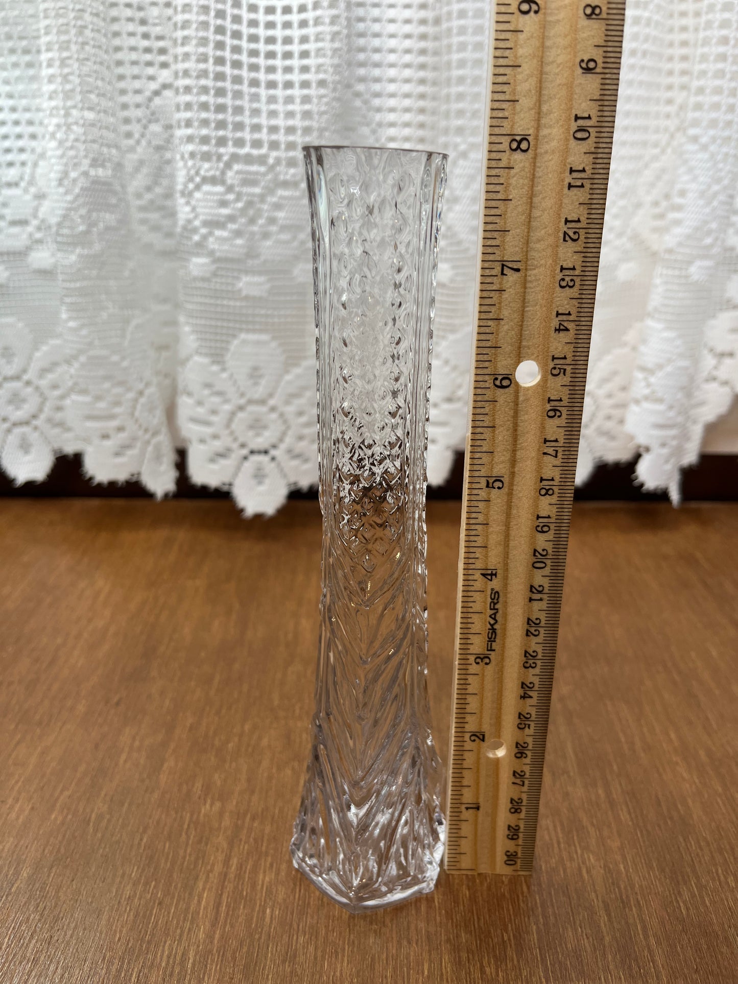 Beautiful Clear Bud Vase