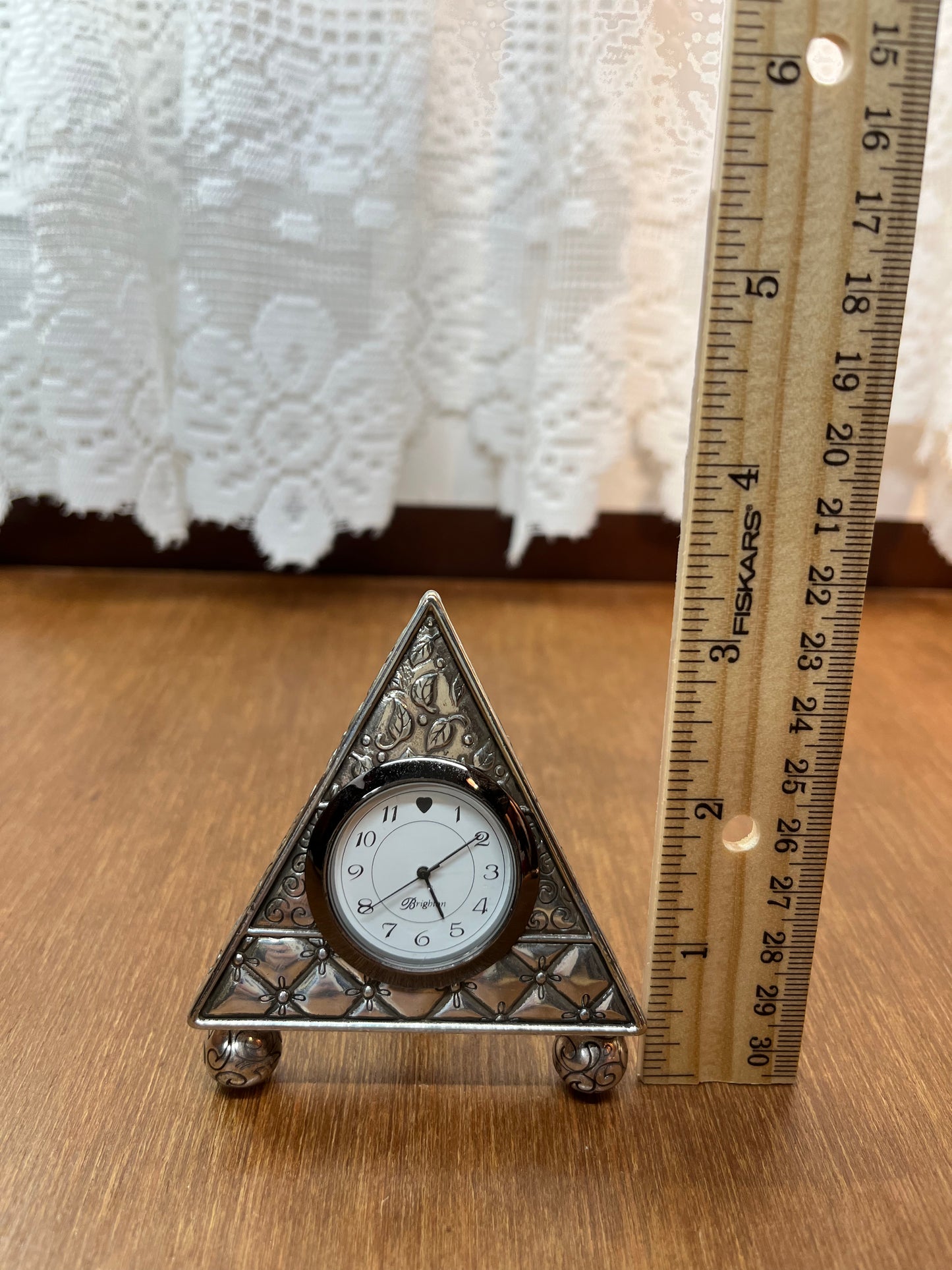 Vintage Brighton Triangle Clock