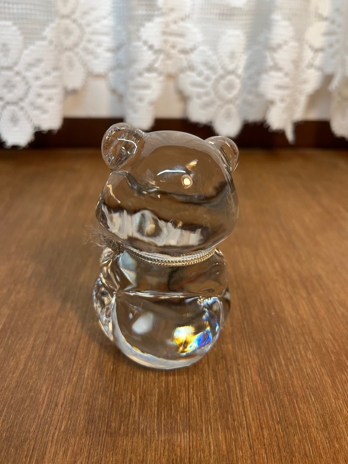 Art Glass Fenton November Birthstone Bear