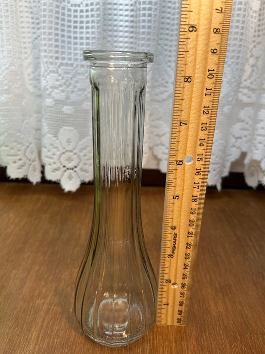 Clear Glass Bud Vase