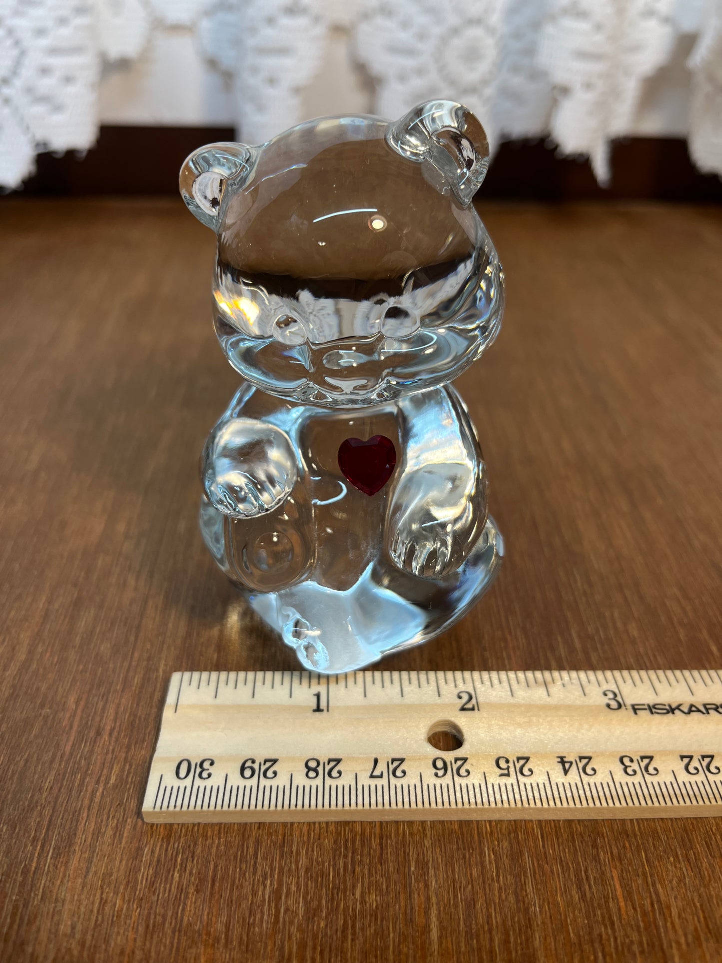 Art Glass Fenton July Birthstone Bear