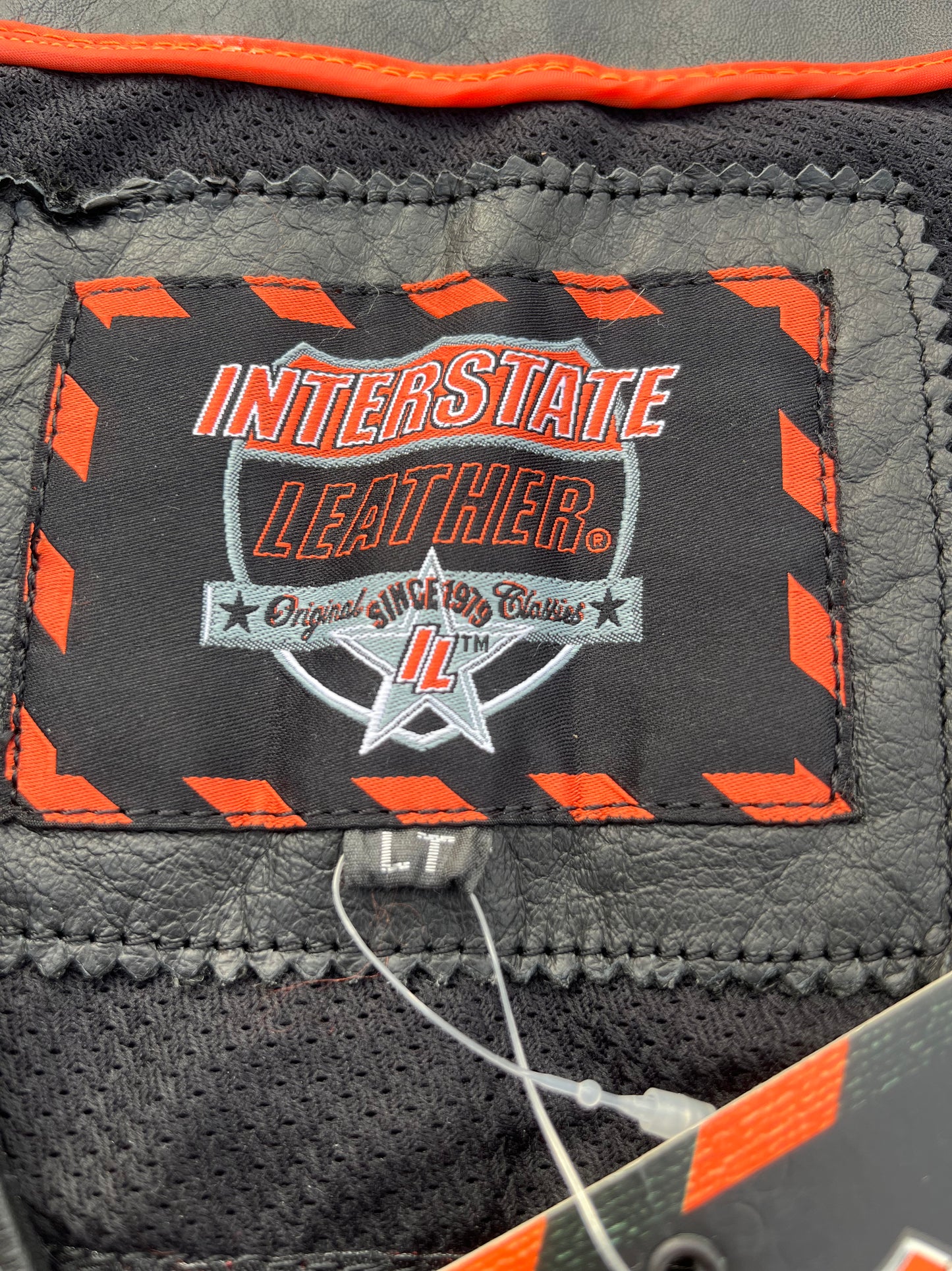 Interstate leather motorcycle on sale jacket