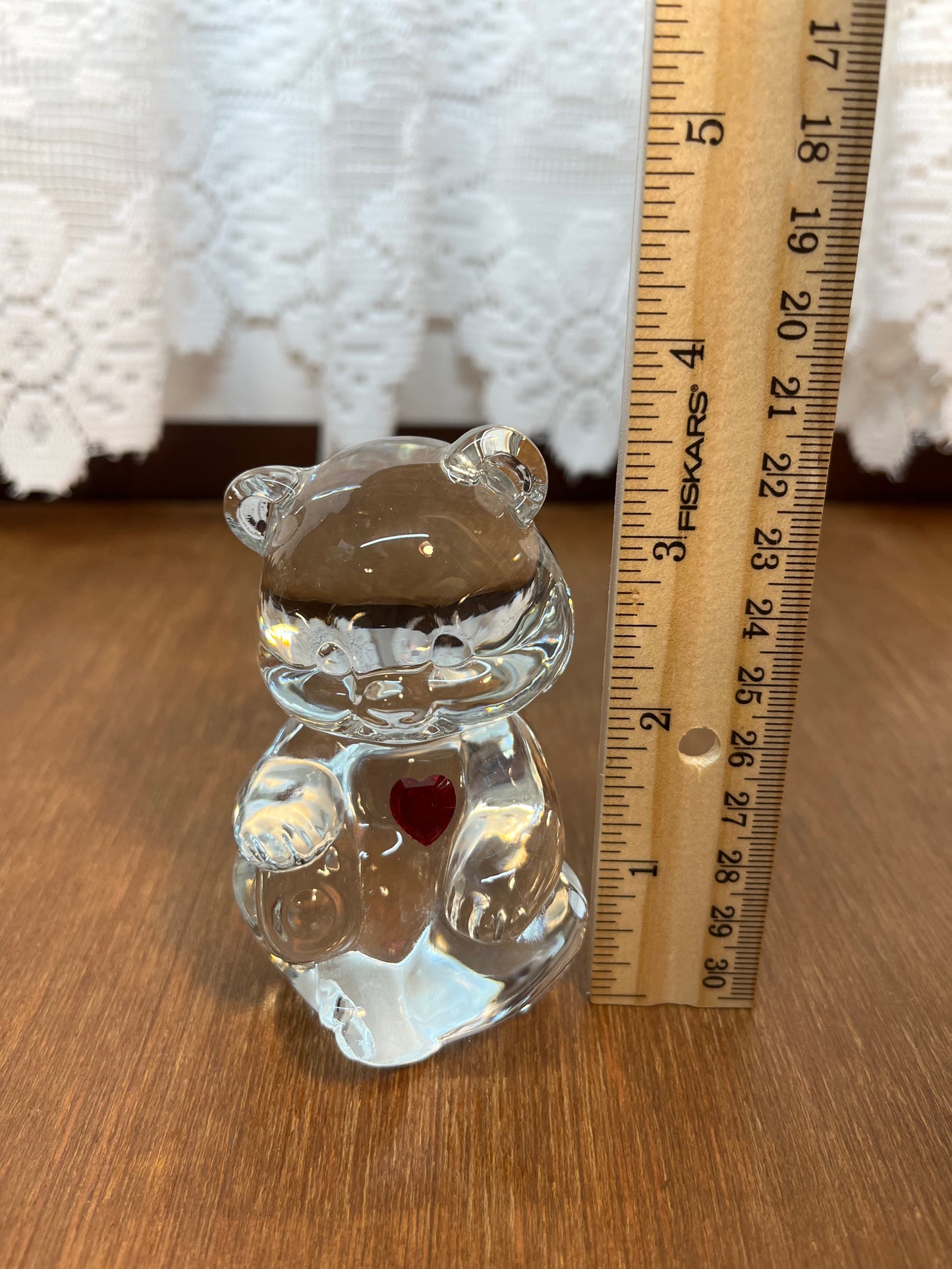 Art Glass Fenton July Birthstone Bear