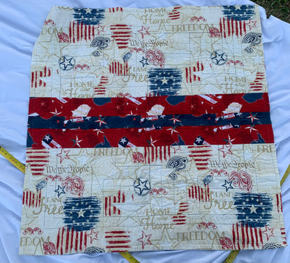 Beautiful Home Sweet Home Freedom Handmade/ Machine Sewn Quilt