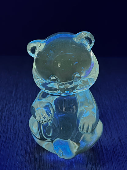 Art Glass Fenton Bear Figurine