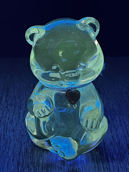 Art Glass Fenton November Birthstone Bear