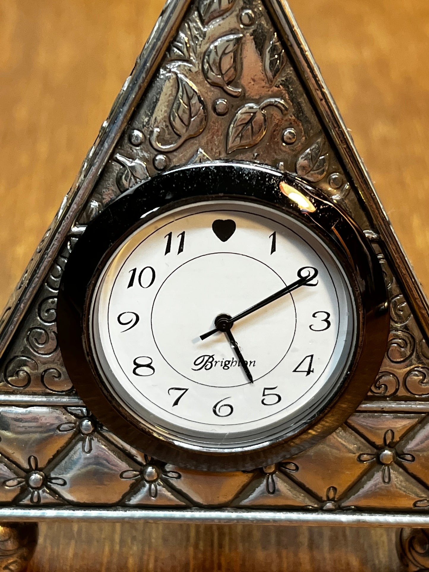 Vintage Brighton Triangle Clock